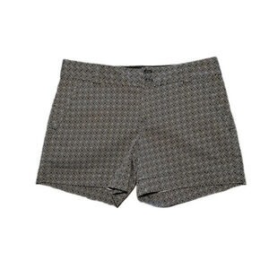 Calvin Klein Black And White Print Casual Comfort Shorts Women’s Size 2